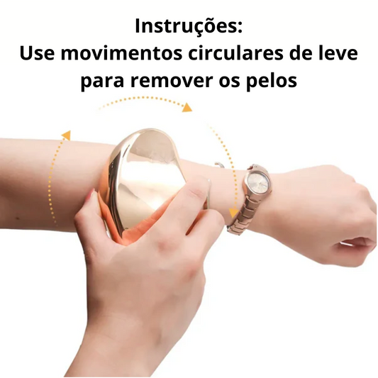 Depilador De Cristal nano Indolor Reutilizável Ferramenta De Beleza Unisex, Fácil De Limpar, Fácil de Usar em Todos os Tipos de Pele