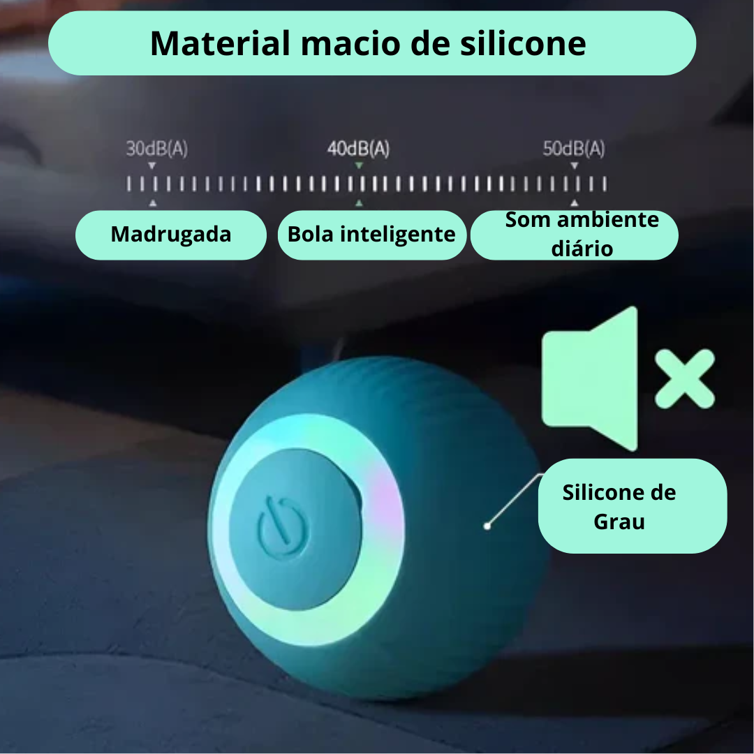 Smart Pet Ball  para gatos, interativa, inteligente, automático, eletrônico
