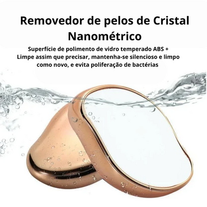 Depilador De Cristal nano Indolor Reutilizável Ferramenta De Beleza Unisex, Fácil De Limpar, Fácil de Usar em Todos os Tipos de Pele