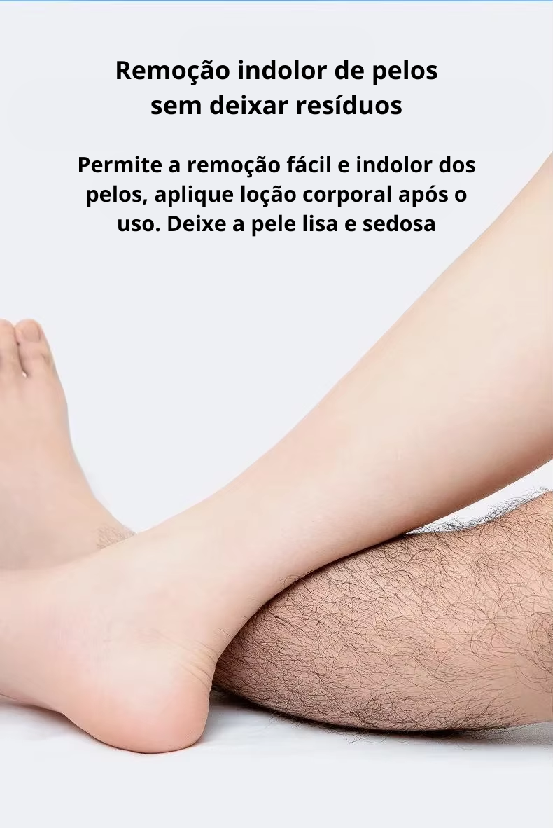 Depilador De Cristal nano Indolor Reutilizável Ferramenta De Beleza Unisex, Fácil De Limpar, Fácil de Usar em Todos os Tipos de Pele