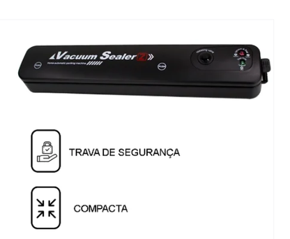 Máquina De Selar A Vácuo de Alimentos Residencial Saco Plástico