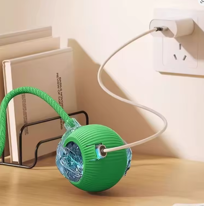 Bola interativa e inteligente para cães e gatos, rolante, automática e elétrica