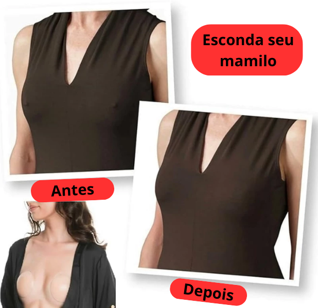 Protetor para Seios em Silicone Reutilizáveis        🌟 Super Promoção! Leve 12 e Pague Só 6!