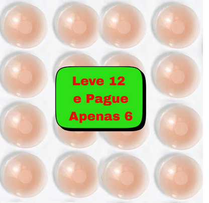 Protetor para Seios em Silicone Reutilizáveis        🌟 Super Promoção! Leve 12 e Pague Só 6!