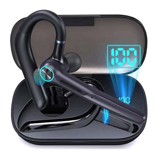 Fone de ouvido Bluetooth com microfone auriculares  Wireless á prova d'água