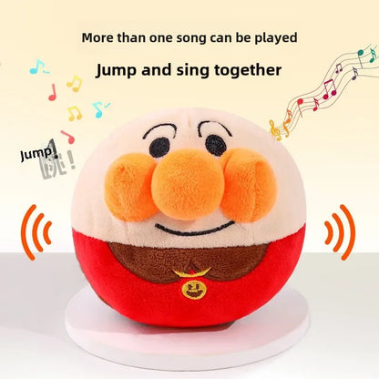 Bola de pelúcia elétrica para cães recarregável por USB