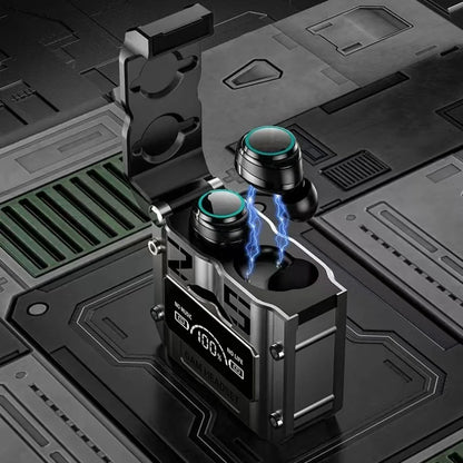 Fone De Ouvido Esportivo TWS M25 Sem Fio Bluetooth 5.3 Earbuds Com Microfone LED Estéreo