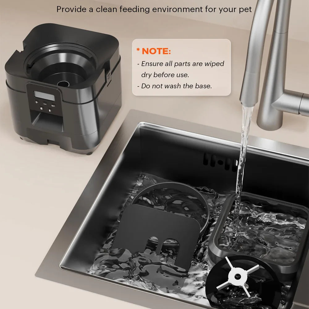 Alimentador automático  para gatos e cães