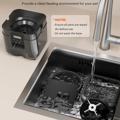 Alimentador automático  para gatos e cães