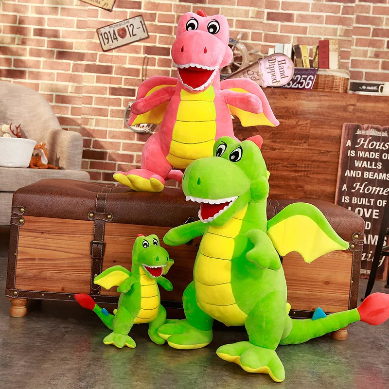 Pelúcia de dinossauro de desenho animado Almofada/Travesseiro