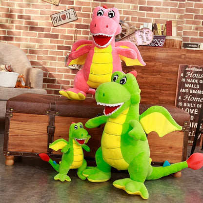 Pelúcia de dinossauro de desenho animado Almofada/Travesseiro