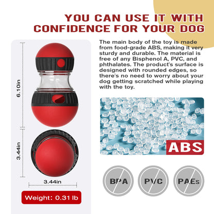 Brinquedo interativo porta ração para Cães de porte pequeno e médio