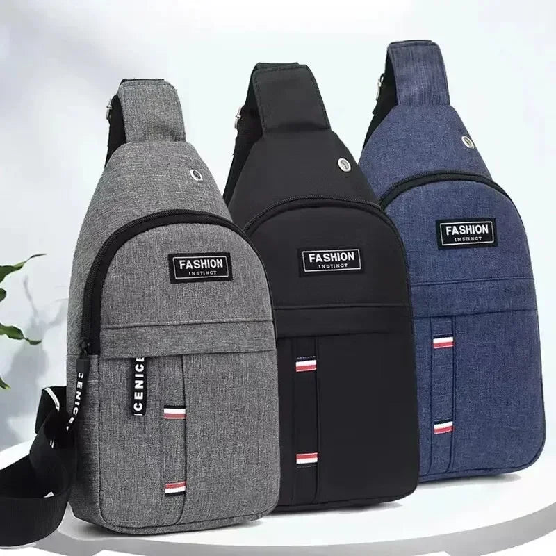 Pochete masculina em Nylon impermeável  com alça ajustável