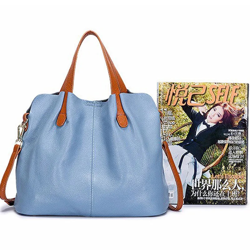 Bolsas de couro legítimo bolsa carteiro, transversal de luxo