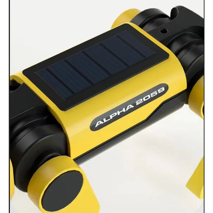 Kits para montagem de robô movidos a energia solar para crianças